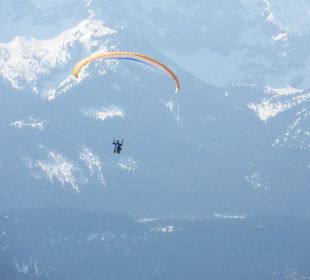 Paraglider am Wank