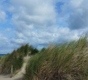Großzügiger Strand