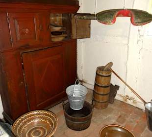 Exponate aus der Diele des Bauernhauses