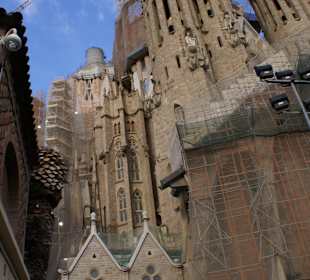 Außenimpression La Sagrada Familia