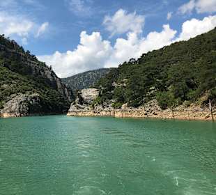 Oymapinar Baraji/ Stausee Green Lake & Green Canyon