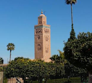 Koutubia mosque in Marrakech