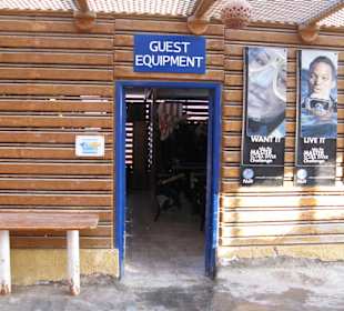 Trockenraum für Gästeequipment