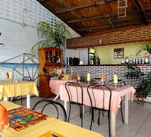 Blick in den Gastraum des Fruit du Casier