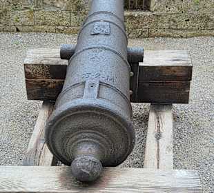 Englische Kanone um 1750
