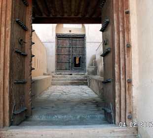 Fort Rustaq 1. Eingangstüre