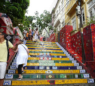 Fliesen aus der ganzen Welt sind hier verbaut.