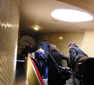 Aufstieg zur Kuppel - bequemer Teil