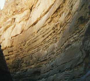 Der weg durch die Schlucht