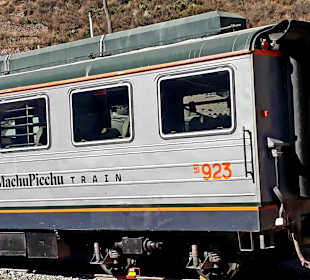 Bahnhof Stadt Ollantaytambo