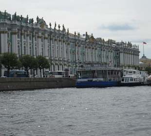 Unterwegs auf der Newa