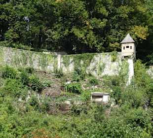 Vorbei an der historischen Stadtbefestigung