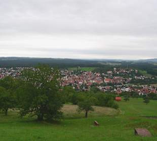 Ausblick von Oben Richtung Nürnberg