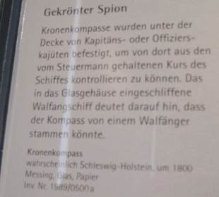 Infotafel Kronenkompass um 1800