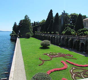 Die Gartenanlage des Schlosses