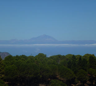 Blick auf den Vulkan Teide