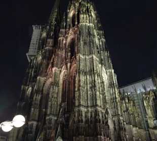 Der nächtliche Kölner Dom