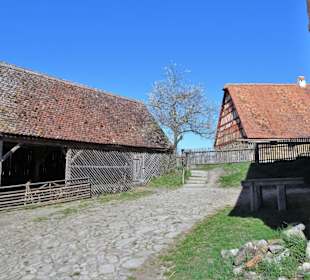 Bauernhäuser im Fränkischen Freilandmuseum