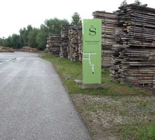 Sägemühle und Stielfabrik