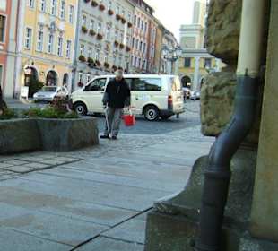 Blick zum Hauptmarkt