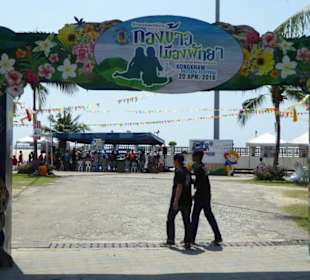 Eingangsbereich zum Festival