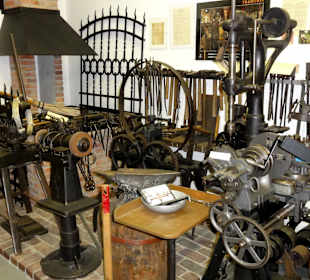 Blick in die metallverarbeitende Werkstatt