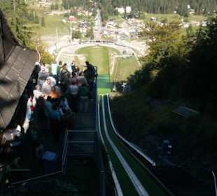 Widok ze skoczni