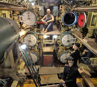 Im Torpedoraum der U-434