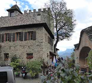 Tappeinerweg Burg Thurnstein am Beginn