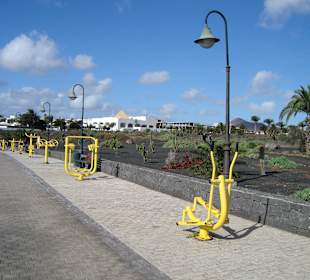 Wer will da ins Fitness-Center ?