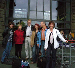 Ankunft in Nürnberg