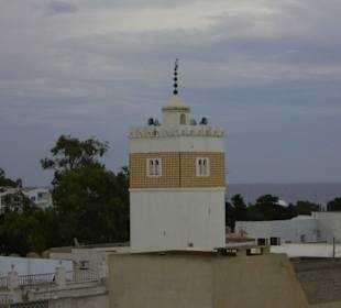 Gebetsturm in der Medina