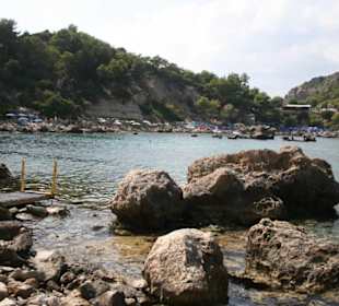 Ausblick auf die Bucht