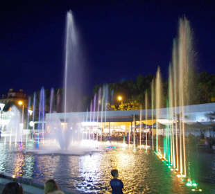 Аркадия, светомузыкальный фонтан