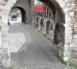 Der Wehrgang im Ponttor