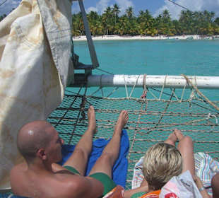 Katamarantour nach Saona