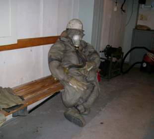 Führung beginnt und wir werden empfangen