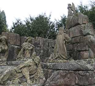 Ölberggruppe vom 15.Jh. (hinter der Spitalkirche)