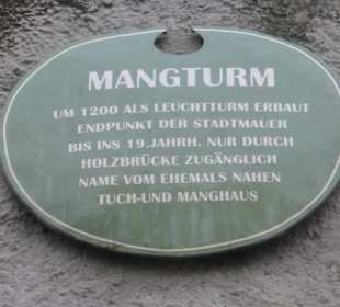 INFO-Schild am Mangturm