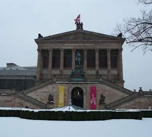 Outside of Alte Nationalgalerie in Berlin