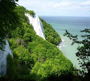 Blick von der Victoriasicht auf den Königsstuhl