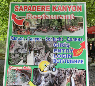 Sapadere Kanyon nähe Alanya