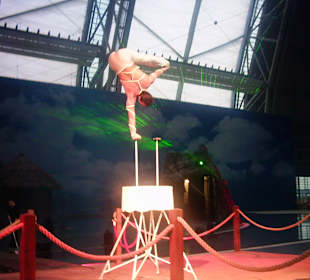 Abendshow in der Südsee