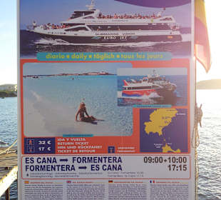 Empfehlung Bootsausflug Formentera