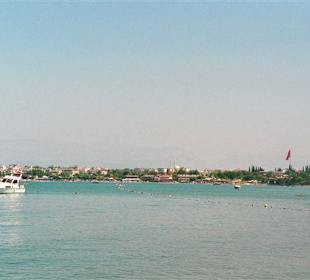 Blick von der Altstadt auf die and. Seite von Side