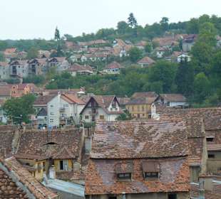 Blick auf Schässburg