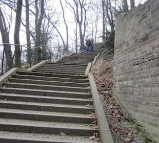 Petrinberg, beschwerlicher Weg 
