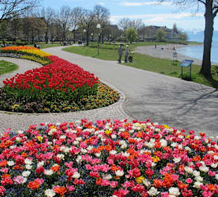 Strandpromenade zum Hotel Seeterrasse
