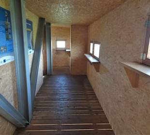 Auf dem Beobachtungsturm der Luneplate