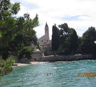Kirche in der Nähe von Bol
